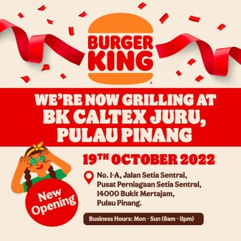 Burger-King-Opening-Deal-at-Caltex-Juru-350x350 - Beverages Burger Food , Restaurant & Pub Penang Promotions & Freebies 