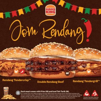 Burger-King-Rendang-Burger-Deal-350x350 - Beverages Burger Food , Restaurant & Pub Johor Kedah Kelantan Kuala Lumpur Melaka Negeri Sembilan Pahang Penang Perak Perlis Promotions & Freebies Putrajaya Sabah Sarawak Selangor Terengganu 
