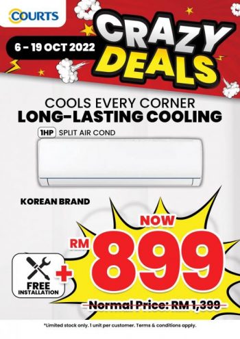 COURTS-Crazy-Deals-Promotion-350x495 - Computer Accessories Electronics & Computers Home Appliances IT Gadgets Accessories Johor Kedah Kelantan Kitchen Appliances Kuala Lumpur Melaka Negeri Sembilan Online Store Pahang Penang Perak Perlis Promotions & Freebies Putrajaya Sabah Sarawak Selangor Terengganu 