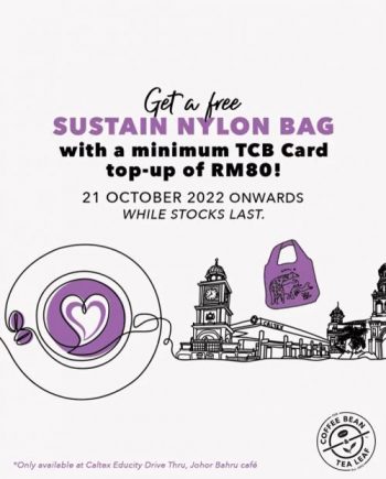 Coffee-Bean-Opening-Promotion-at-Caltex-Educity-Johor-Bahru-2-350x435 - Beverages Food , Restaurant & Pub Johor Promotions & Freebies 