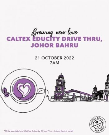 Coffee-Bean-Opening-Promotion-at-Caltex-Educity-Johor-Bahru-350x435 - Beverages Food , Restaurant & Pub Johor Promotions & Freebies 