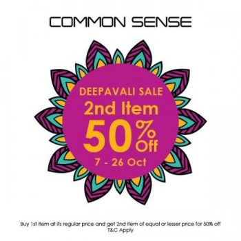 Common-Sense-Deepavali-Sale-at-Freeport-AFamosa-350x350 - Apparels Fashion Accessories Fashion Lifestyle & Department Store Malaysia Sales Melaka 