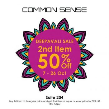 Common-Sense-Deepavali-Sale-at-Johor-Premium-Outlets-350x349 - Apparels Fashion Accessories Fashion Lifestyle & Department Store Johor Malaysia Sales 