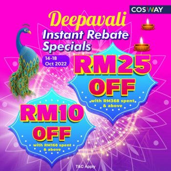 Cosway-Deepavali-Instant-Rebate-Promotion-350x350 - Beauty & Health Cosmetics Fragrances Health Supplements Johor Kedah Kelantan Kuala Lumpur Melaka Negeri Sembilan Pahang Penang Perak Perlis Personal Care Promotions & Freebies Putrajaya Sabah Sarawak Selangor Skincare Terengganu 