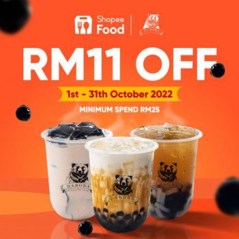 Daboba-ShopeeFood-RM11-OFF-Promotion-350x349 - Beverages Food , Restaurant & Pub Kuala Lumpur Promotions & Freebies Selangor 