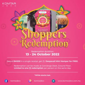 Deepavali-Special-Deals-at-KOMTAR-JBCC-4-350x350 - Johor Others Promotions & Freebies 