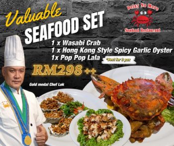 Delay-No-More-Crab-Seafood-Restaurant-Valuable-Seafood-Set-Deal-350x293 - Beverages Food , Restaurant & Pub Kuala Lumpur Promotions & Freebies Selangor 