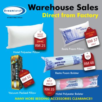 Dreamland-Warehouse-Sale-3-350x350 - Beddings Home & Garden & Tools Johor Mattress Warehouse Sale & Clearance in Malaysia 
