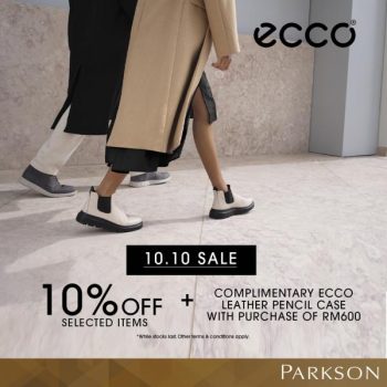 ECCO-10.10-Sale-at-Parkson-350x350 - Fashion Accessories Fashion Lifestyle & Department Store Footwear Malaysia Sales Sabah 