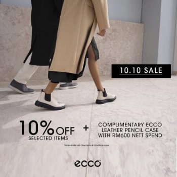 Ecco-Bangsar-Village-10.10-Sale-350x350 - Fashion Accessories Fashion Lifestyle & Department Store Footwear Kuala Lumpur Malaysia Sales Selangor 