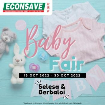 Econsave-Baby-Fair-Promotion-350x350 - Johor Kedah Kelantan Kuala Lumpur Melaka Negeri Sembilan Pahang Penang Perak Perlis Promotions & Freebies Putrajaya Selangor Supermarket & Hypermarket Terengganu 