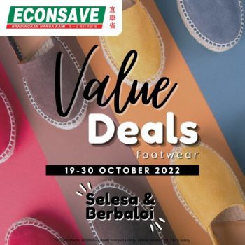 Econsave-Footwear-Value-Deals-Promotion-350x350 - Johor Kedah Kelantan Kuala Lumpur Melaka Negeri Sembilan Pahang Penang Perak Perlis Promotions & Freebies Putrajaya Selangor Supermarket & Hypermarket Terengganu 