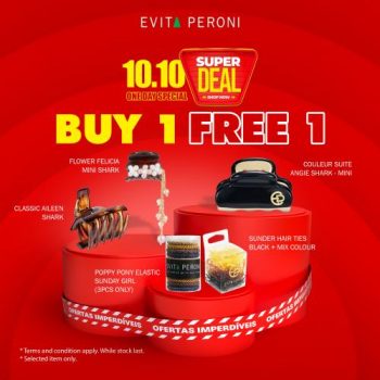 Evita-Peroni-10.10-Super-Deal-Promotion-at-Isetan-KLCC-350x350 - Kuala Lumpur Others Promotions & Freebies Selangor 