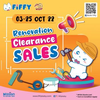 Fiffybaby-Renovation-Clearance-Sale-350x350 - Baby & Kids & Toys Babycare Children Fashion Diapers Selangor Warehouse Sale & Clearance in Malaysia 