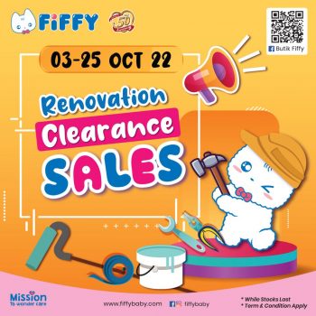 Fiffybaby-Renovation-Clearance-Sale-350x350 - Baby & Kids & Parenting Babycare Children Fashion Diapers Selangor Warehouse Sale & Clearance in Malaysia 