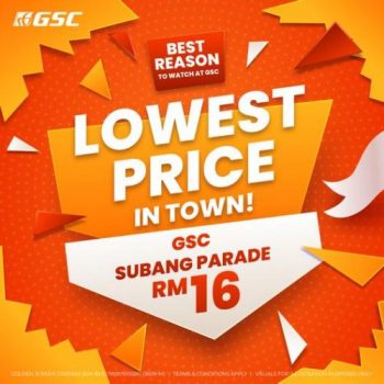 GSC-Ticket-Promotion-at-Subang-Parade-350x350 - Cinemas Movie & Music & Games Promotions & Freebies Selangor 