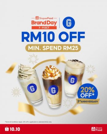 Gigi-Coffee-ShopeeFood-Brand-Day-RM10-OFF-Promotion-350x438 - Beverages Food , Restaurant & Pub Johor Kedah Kelantan Kuala Lumpur Melaka Negeri Sembilan Pahang Penang Perak Perlis Promotions & Freebies Putrajaya Sabah Sarawak Selangor Terengganu 