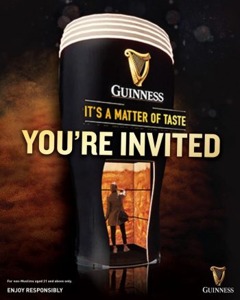 Guinness-Its-A-Matter-Of-Taste-350x438 - Beverages Events & Fairs Food , Restaurant & Pub Johor Kuala Lumpur Penang Selangor 