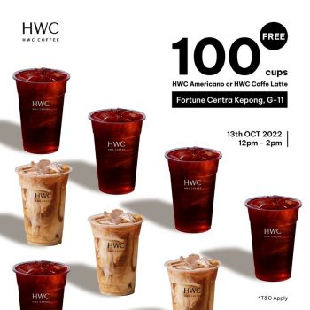 HWC-Coffee-Opening-Deal-at-KEPONG-350x350 - Beverages Food , Restaurant & Pub Kuala Lumpur Promotions & Freebies Selangor 