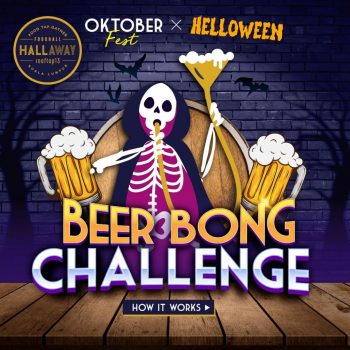 Hallaway-KL-Beer-Bong-Challenge-350x350 - Beverages Events & Fairs Food , Restaurant & Pub Kuala Lumpur Selangor 