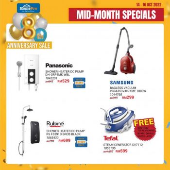 HomePro-Mid-Month-Anniversary-Sale-11-350x350 - Beddings Electronics & Computers Furniture Home & Garden & Tools Home Appliances Home Decor Johor Kitchen Appliances Kuala Lumpur Malaysia Sales Penang Perak Putrajaya Selangor 