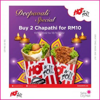Hot-Roll-Deepavali-Promotion-at-Setia-City-Mall-350x350 - Beverages Food , Restaurant & Pub Promotions & Freebies Selangor 