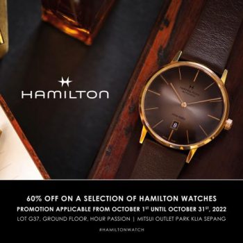 Hour-Passion-Hamilton-Watches-Promotion-at-Mitsui-Outlet-Park-350x350 - Fashion Accessories Fashion Lifestyle & Department Store Promotions & Freebies Selangor Watches 