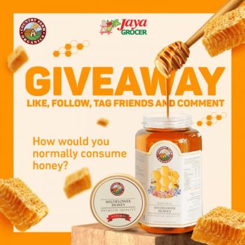 Jaya-Grocer-Country-Farm-Organics-Natural-Wildflower-Honey-Giveaway-350x350 - Events & Fairs Johor Kedah Kelantan Kuala Lumpur Melaka Negeri Sembilan Online Store Others Pahang Penang Perak Perlis Putrajaya Sabah Sarawak Selangor Terengganu 