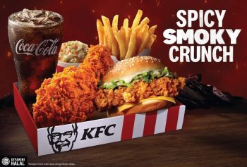 KFC-Spicy-Smoky-Crunch-2022-Deal-1-350x237 - Beverages Fast Food Food , Restaurant & Pub Johor Kedah Kelantan Kuala Lumpur Melaka Negeri Sembilan Pahang Penang Perak Perlis Promotions & Freebies Putrajaya Sabah Sarawak Selangor Terengganu 