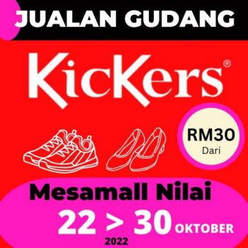 Kickers-Warehouse-Sale-As-Low-As-RM30-at-Mesamall-Nilai-350x350 - Fashion Accessories Fashion Lifestyle & Department Store Warehouse Sale & Clearance in Malaysia 