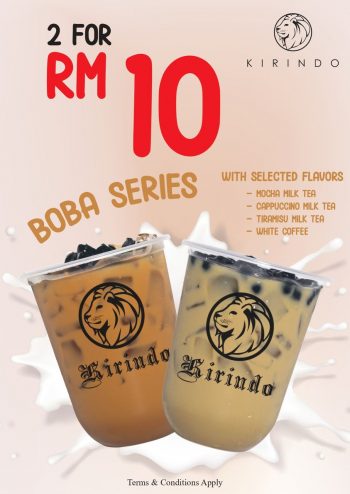 Kirindo-Boba-Series-Deal-at-LaLaport-BBCC-350x494 - Beverages Food , Restaurant & Pub Kuala Lumpur Promotions & Freebies Selangor 