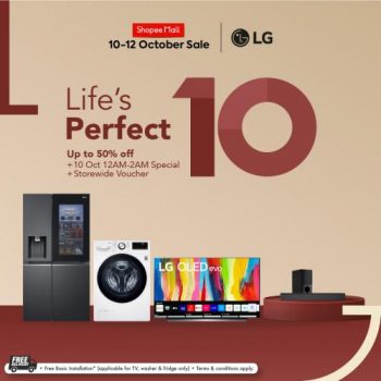 LG-October-Sale-on-Shopee-Lazada-350x350 - Computer Accessories Electronics & Computers Home Appliances IT Gadgets Accessories Johor Kedah Kelantan Kitchen Appliances Kuala Lumpur Malaysia Sales Melaka Negeri Sembilan Pahang Penang Perak Perlis Putrajaya Sabah Sarawak Selangor Terengganu 