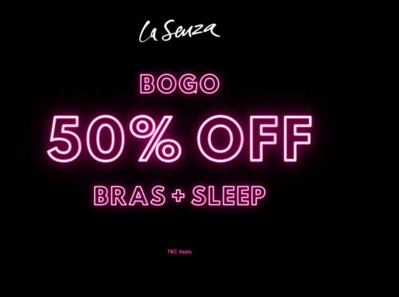 13 Oct 2022 Onward: La Senza Bras And Sleeps Promotion