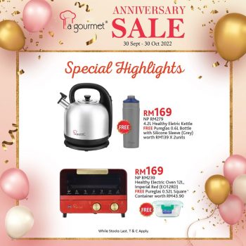 La-gourmet-Anniversary-Sale-at-City-Mall-2-350x350 - Home & Garden & Tools Kitchenware Malaysia Sales Sabah 