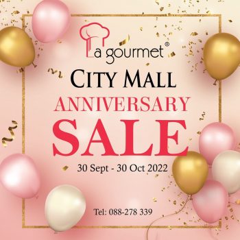 La-gourmet-Anniversary-Sale-at-City-Mall-350x350 - Home & Garden & Tools Kitchenware Malaysia Sales Sabah 