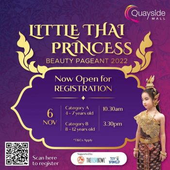 Little-Thai-Princess-Beauty-Pageant-at-Quayside-MALL-350x350 - Events & Fairs Others Selangor 
