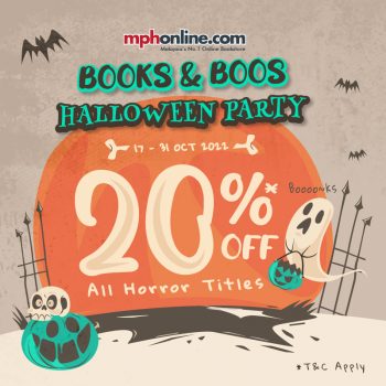 MPH-CLICK-Books-Boos-Halloween-Party-Deal-350x350 - Books & Magazines Johor Kedah Kelantan Kuala Lumpur Melaka Negeri Sembilan Pahang Penang Perak Perlis Promotions & Freebies Putrajaya Sabah Sarawak Selangor Stationery Terengganu 