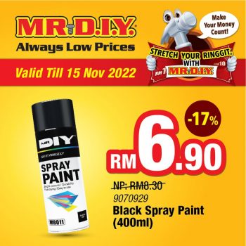 MR-DIY-Brand-Black-Spray-Paint-Promo-350x350 - Johor Kedah Kelantan Kuala Lumpur Melaka Negeri Sembilan Others Pahang Penang Perak Perlis Promotions & Freebies Putrajaya Sabah Sarawak Selangor Terengganu 