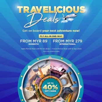 Malaysia-Airlines-Travelicious-Deals-Promotion-350x350 - Air Fare Johor Kedah Kelantan Kuala Lumpur Melaka Negeri Sembilan Online Store Pahang Penang Perak Perlis Promotions & Freebies Putrajaya Sabah Sarawak Selangor Sports,Leisure & Travel Terengganu Travel Packages 