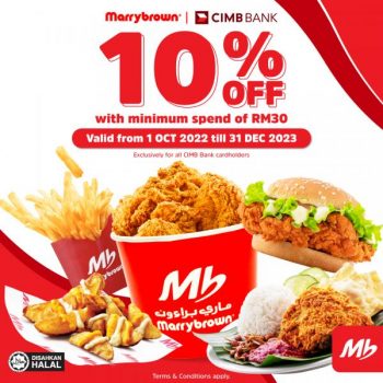 Marrybrown-CIMB-Credit-Card-10-OFF-Promotion-350x350 - Bank & Finance Beverages CIMB Bank Food , Restaurant & Pub Johor Kedah Kelantan Kuala Lumpur Melaka Negeri Sembilan Pahang Penang Perak Perlis Promotions & Freebies Putrajaya Sabah Sarawak Selangor Terengganu 