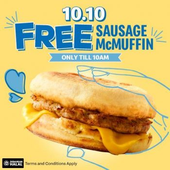 McDonalds-10.10-Promotion-350x350 - Beverages Fast Food Food , Restaurant & Pub Johor Kedah Kelantan Kuala Lumpur Melaka Negeri Sembilan Pahang Penang Perak Perlis Promotions & Freebies Putrajaya Sabah Sarawak Selangor Terengganu 
