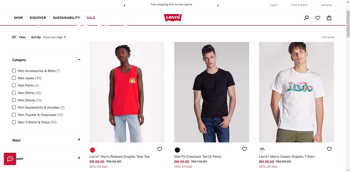 10-13 Oct 2022: Levi's Online Warehouse Sale Clearance Nationwide in  Malaysia 