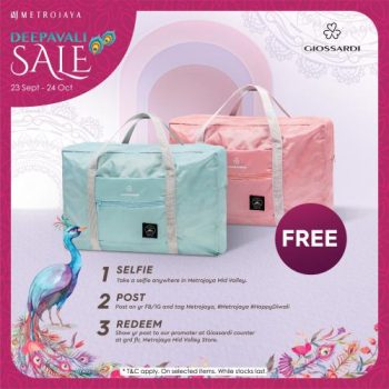 Metrojaya-Giossardi-Free-Traveling-Bag-Promotion-350x350 Now till 24 Oct 2022: Metrojaya Giossardi Free Traveling Bag Promotion