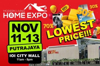 Modern-Living-Home-Expo-Sale-at-IOI-City-Mall-Putrajaya-350x231 - Electronics & Computers Furniture Home & Garden & Tools Home Appliances Home Decor Kitchen Appliances Putrajaya Warehouse Sale & Clearance in Malaysia 