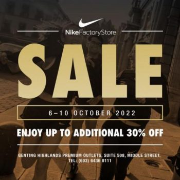 Nike-Factory-Store-Special-Sale-at-Genting-Highlands-Premium-Outlets-350x350 - Apparels Fashion Accessories Fashion Lifestyle & Department Store Footwear Malaysia Sales Pahang 