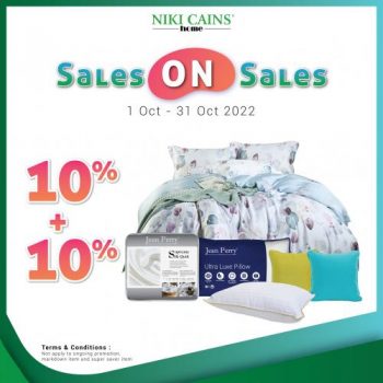 Niki-Cains-Home-October-Promotion-350x350 - Beddings Home & Garden & Tools Johor Kedah Kelantan Kuala Lumpur Mattress Melaka Negeri Sembilan Pahang Penang Perak Perlis Promotions & Freebies Putrajaya Sabah Sarawak Selangor Terengganu 
