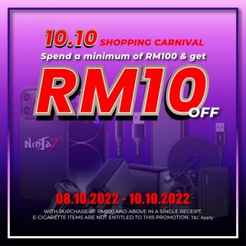 Ninjaz-10.10-Shopping-Carnival-Promotion-350x350 - Computer Accessories Electronics & Computers IT Gadgets Accessories Johor Kedah Kelantan Kuala Lumpur Melaka Mobile Phone Negeri Sembilan Online Store Pahang Penang Perak Perlis Promotions & Freebies Putrajaya Sabah Sarawak Selangor Terengganu 