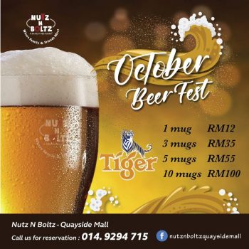 Nutz-and-Boltz-October-Beer-Fest-at-Quayside-MALL-350x350 - Beverages Food , Restaurant & Pub Promotions & Freebies Selangor 