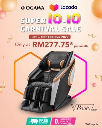 Ogawa-Lazada-10.10-Sale-350x438 - Johor Kedah Kelantan Kuala Lumpur Malaysia Sales Melaka Negeri Sembilan Online Store Others Pahang Penang Perak Perlis Putrajaya Sabah Sarawak Selangor Terengganu 