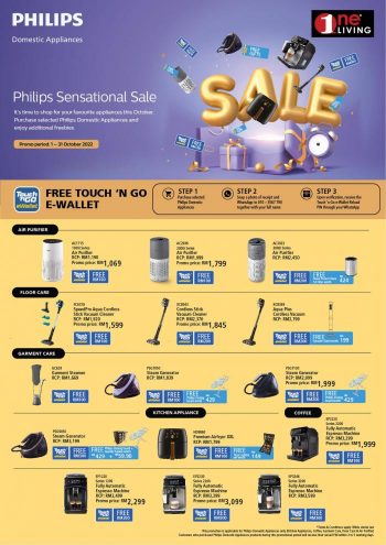 One-Living-Philips-Sensational-Sale-1-350x495 - Electronics & Computers Home Appliances Johor Kedah Kelantan Kitchen Appliances Kuala Lumpur Malaysia Sales Melaka Negeri Sembilan Pahang Penang Perak Perlis Putrajaya Sabah Sarawak Selangor Terengganu 